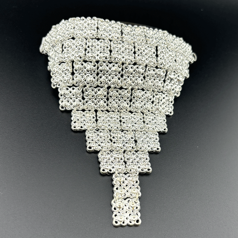 Silver Jhumka Earrings